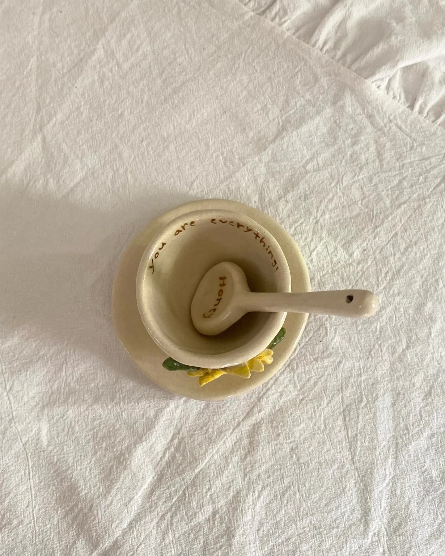 كوب اسبريسو دوار الشمس من متجر خزفيات ميلينا