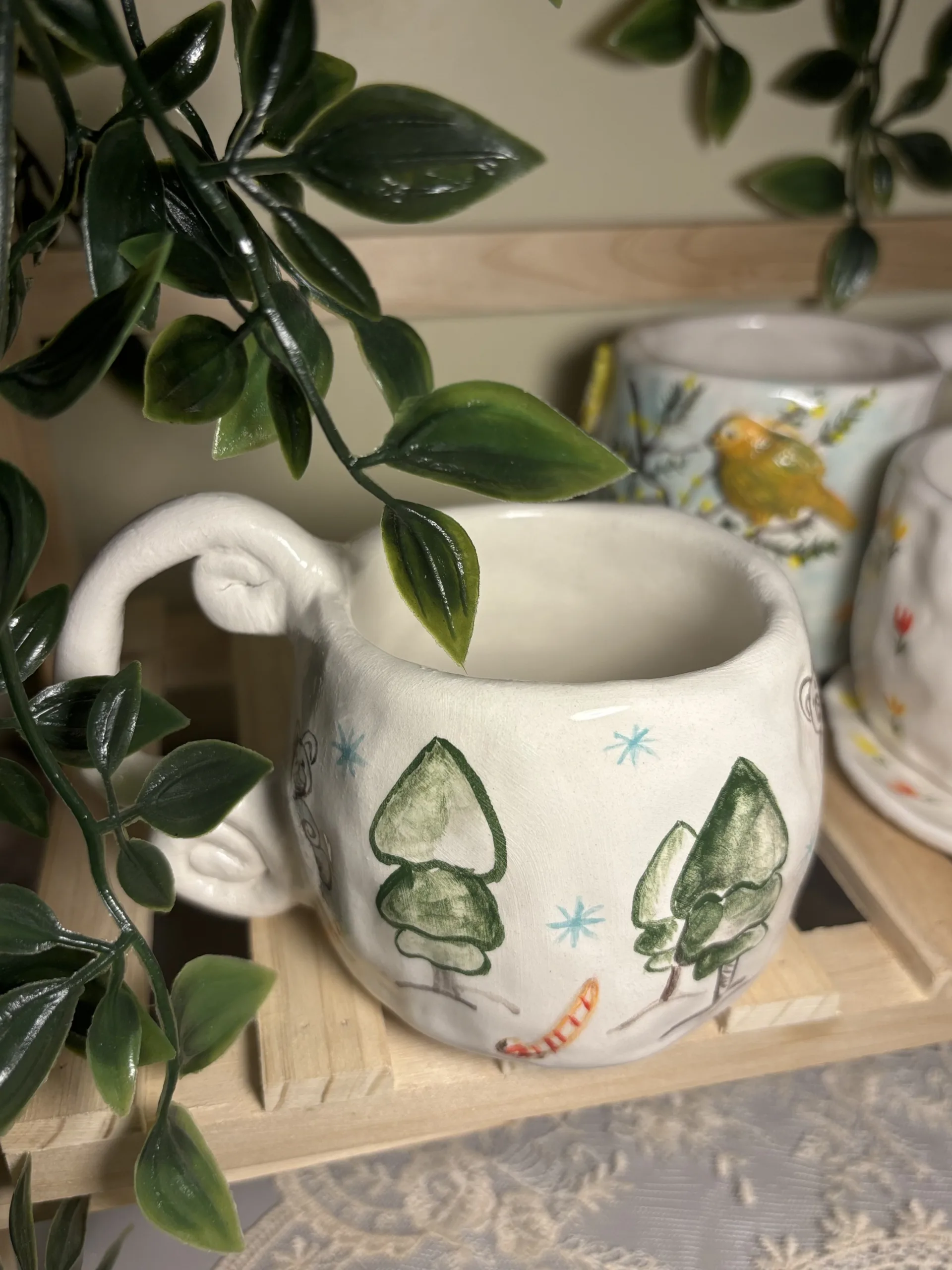 كوب الدباديب وشجرة الارز من متجر مارش كرافت