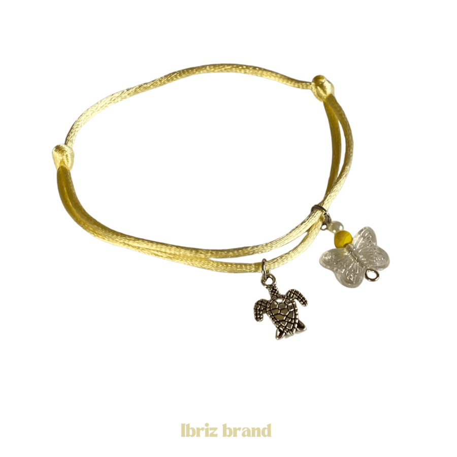 إسوارة أنيقة بلون أصفر مشرق من متجر إبريز