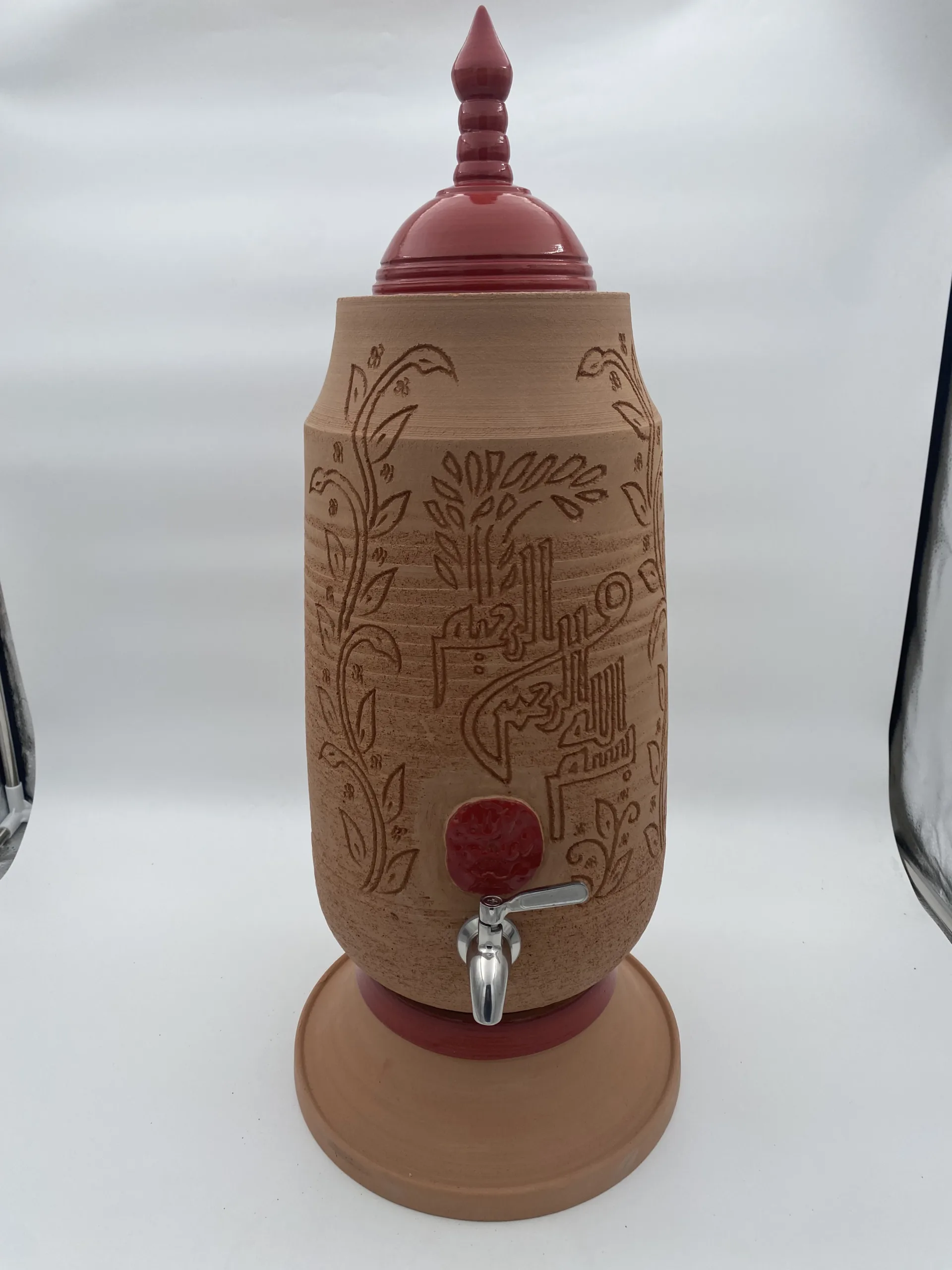 الطراز المديني الصغير (بسملة طويلة) احمر 6 لتر من متجر الزير المثالي