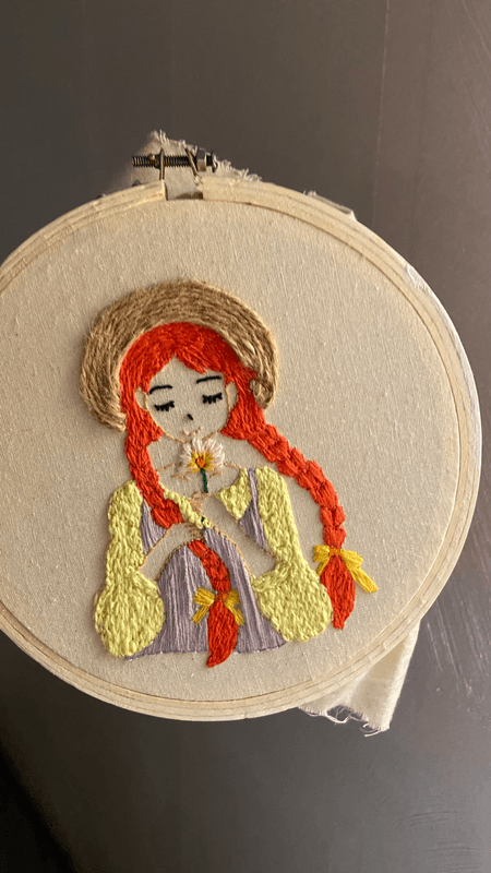 فتاة الريف من متجر نَيفات الفن