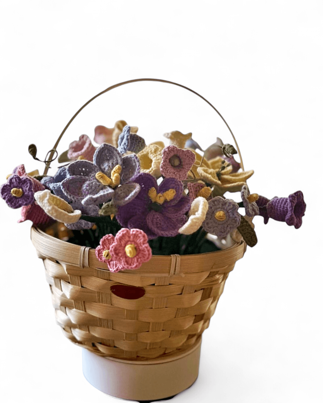 باقة ورد كروشيه من متجر شغف الفن