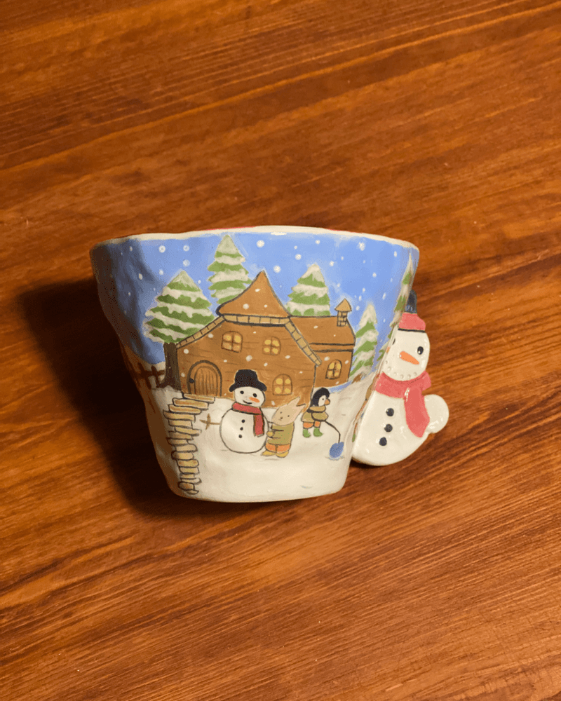 كوب من متجر معمل الكوب الفخاري