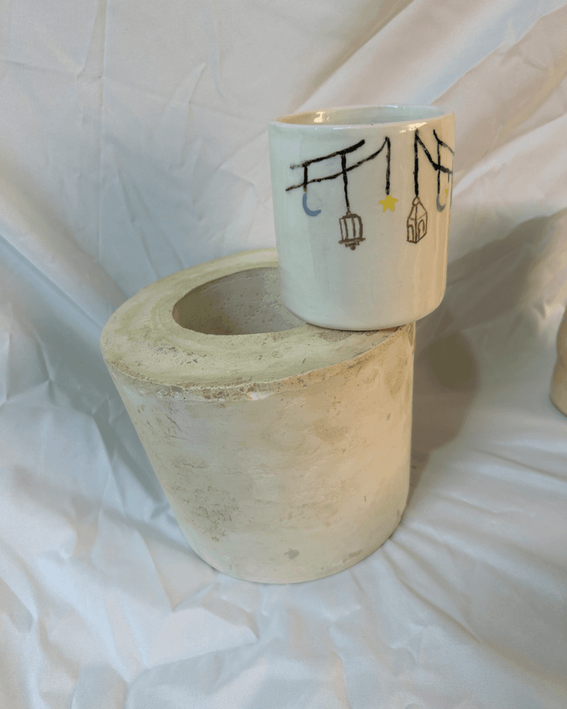 قالب جبس لكوب حجم ٣٠٠مل من متجر star studio