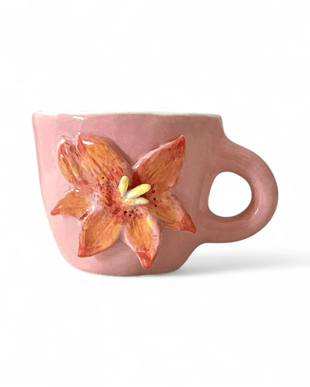 كوب زهرة الزنبق من متجر خزفيات ميلينا