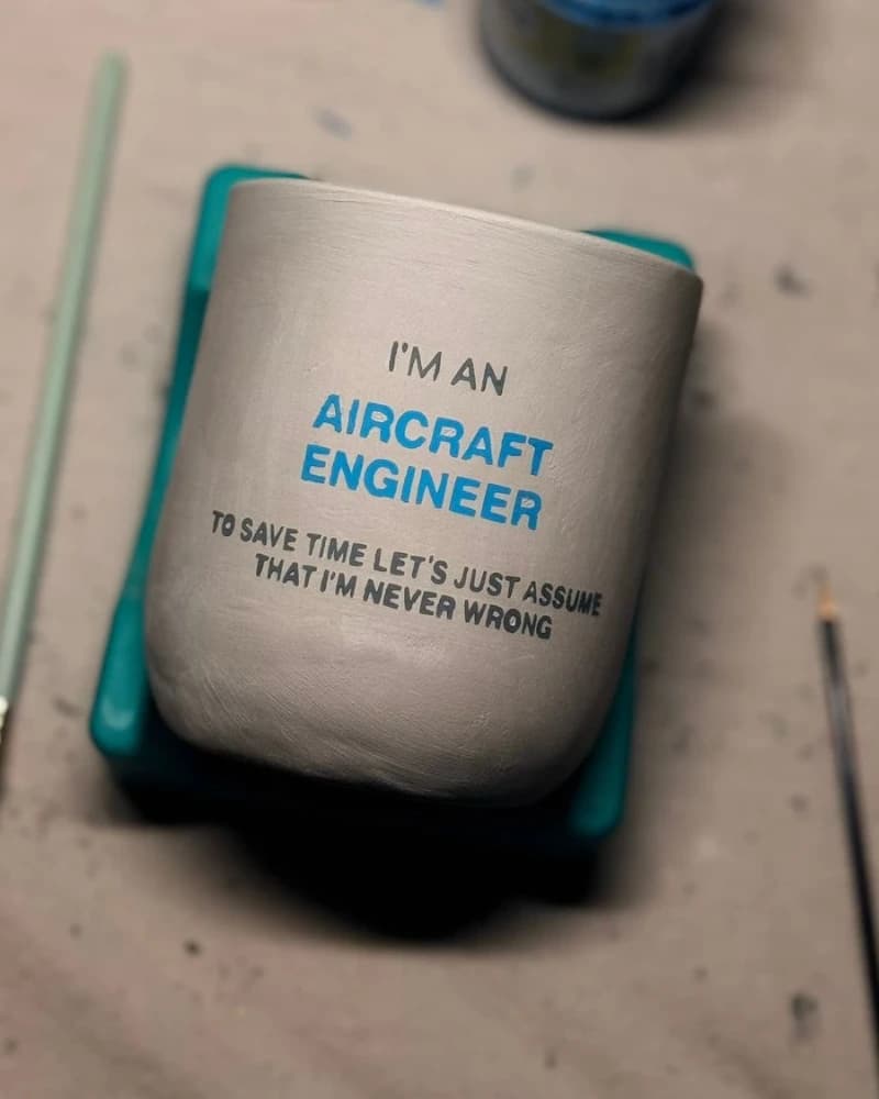  كوب I’M AN aircraft engineer من متجر تُربة
