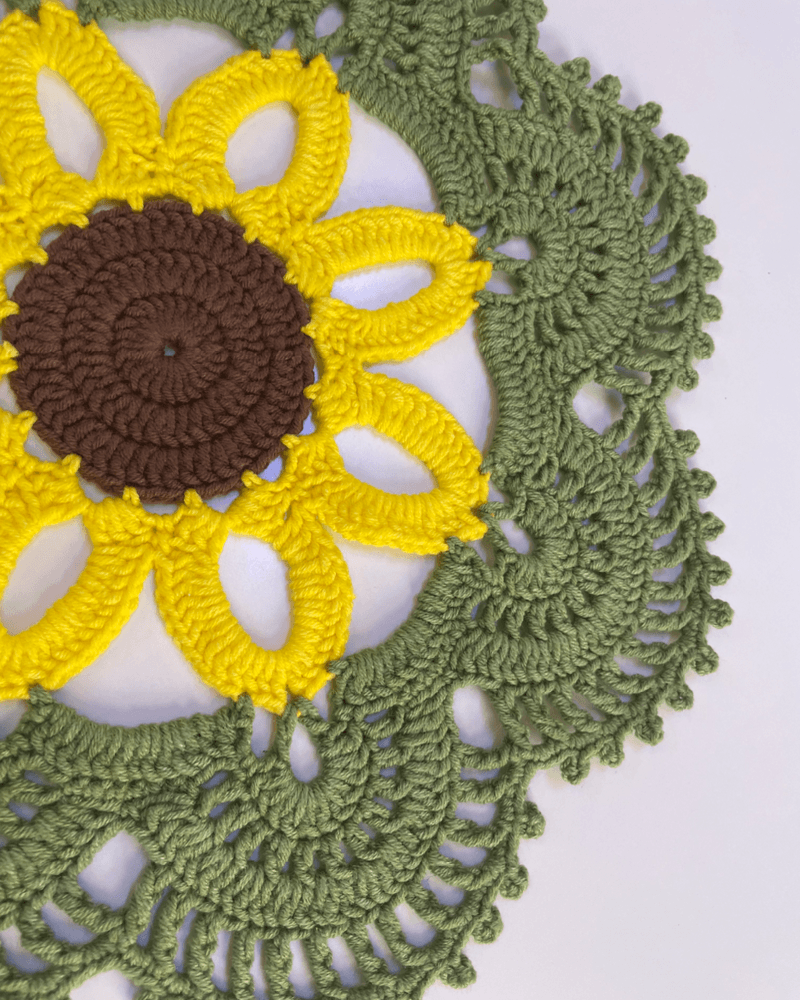 مفرش صغير من متجر بشاير كروشية