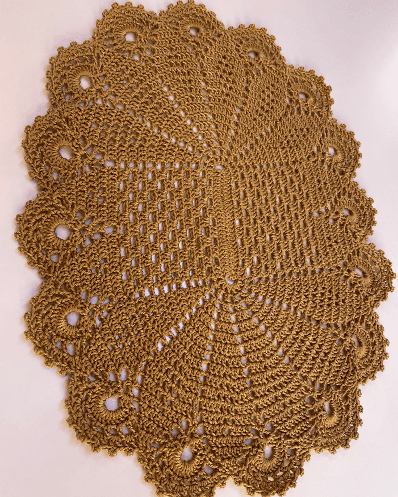 مفرش كروشية من متجر بشاير كروشية